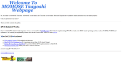 Desktop Screenshot of momose.org